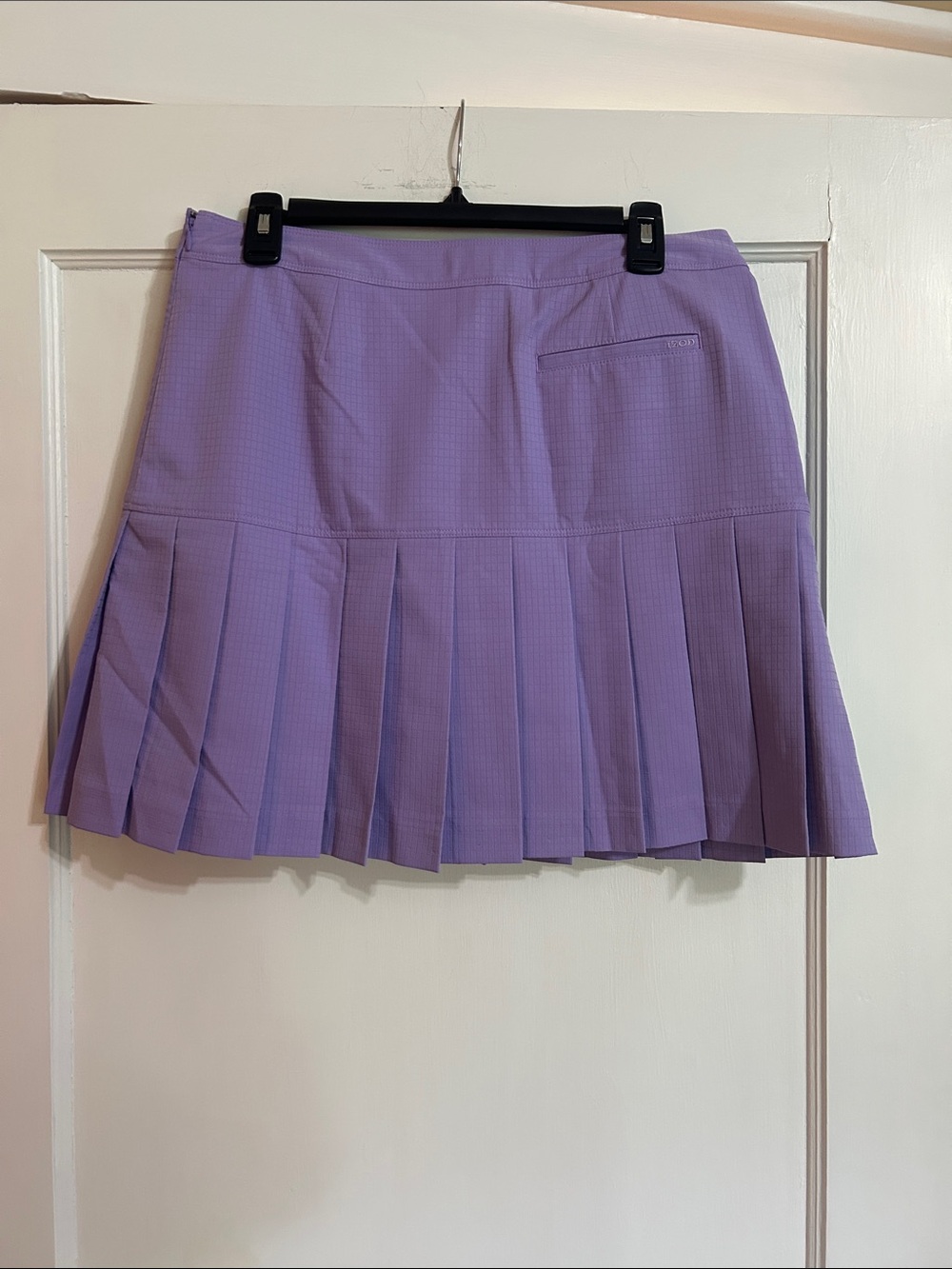 Izod Lavender Pleated Golf Skirt - Picture 3 of 8